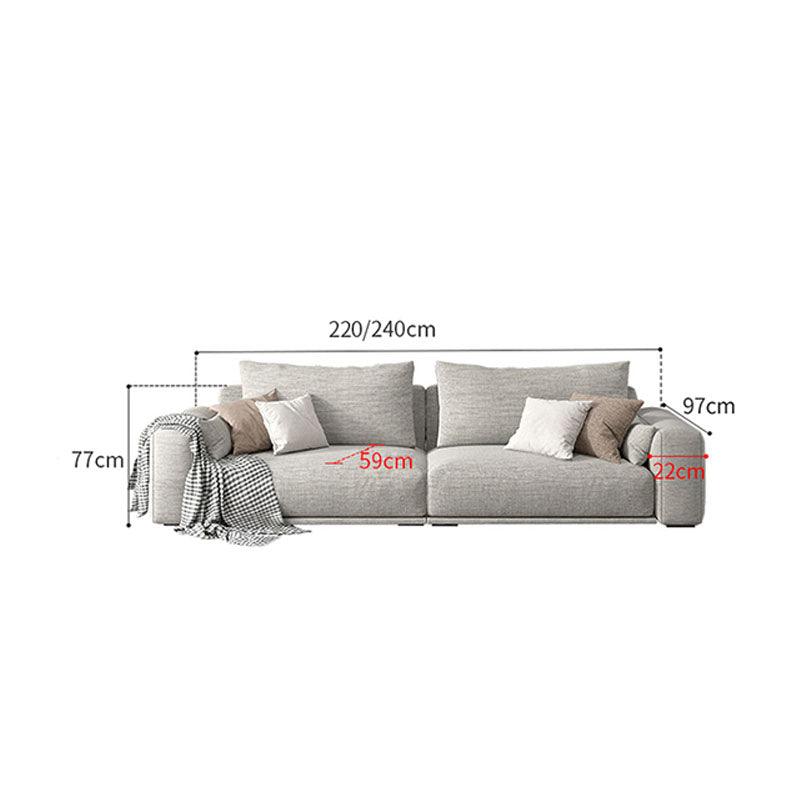 Frances Cotton Linen Three or Four Seater Corner