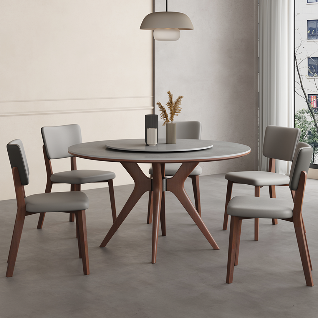 Leah Round Dining Table Set