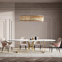 Arpen Dining Table, Marble, Dining Table Set