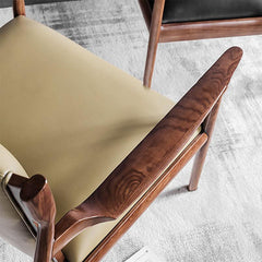 Solid Oak Hans Claude Easy Armchair